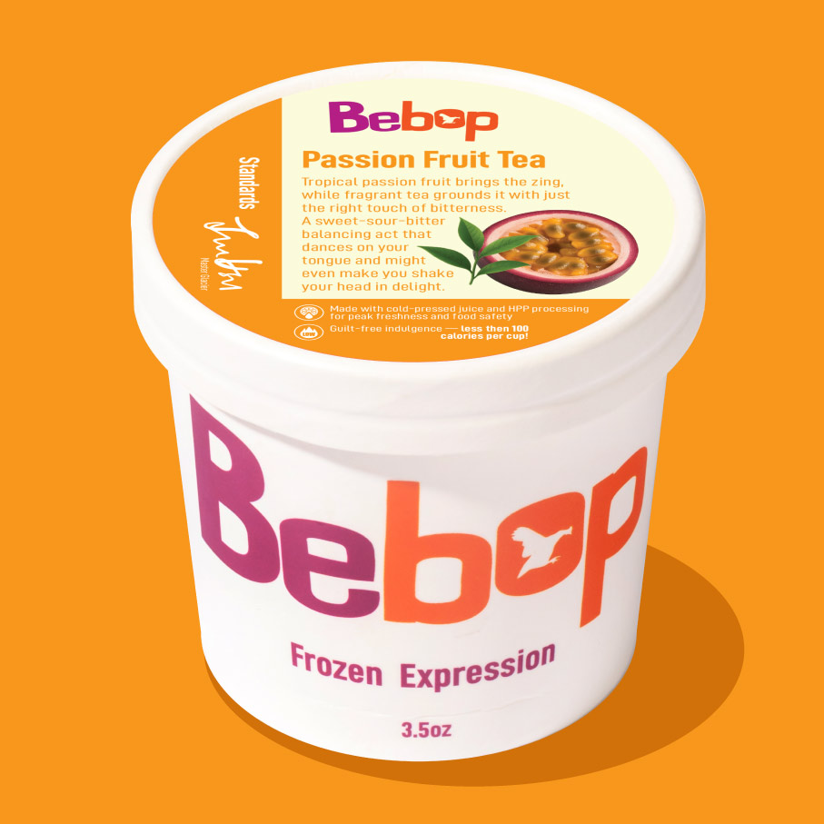 Passion Fruit Tea Sorbet 百香果冰茶雪酪